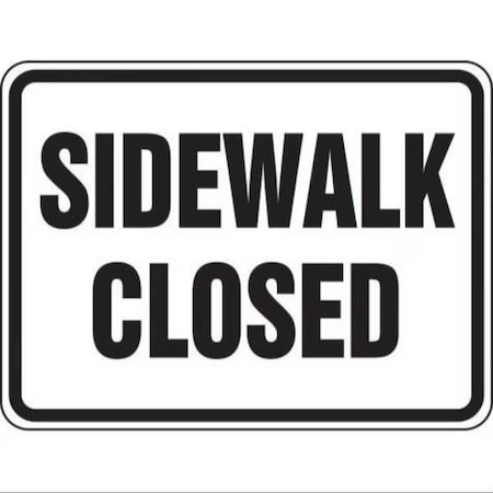 Accuform FACILITY TRAFFIC SIGN 12 in X 18 in FRR334RA